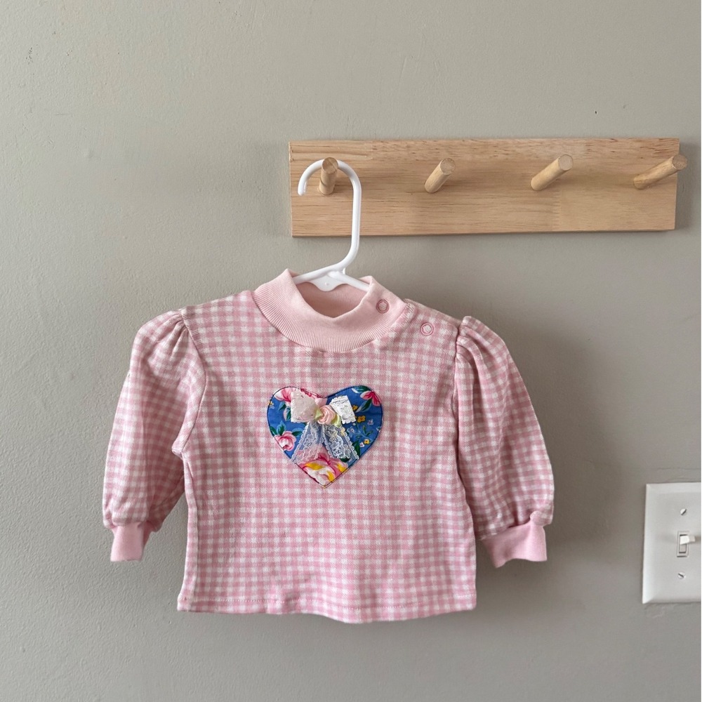 6/9M Hopscotcb gingham top